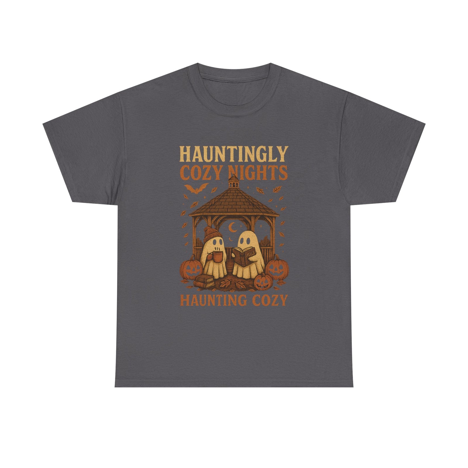 Cozy Halloween Tee, Unisex T-Shirt for Fall, Autumn Layering, Halloween Nights Celebration Shirt, Spooky Vibes, Pumpkin Lovers Gift