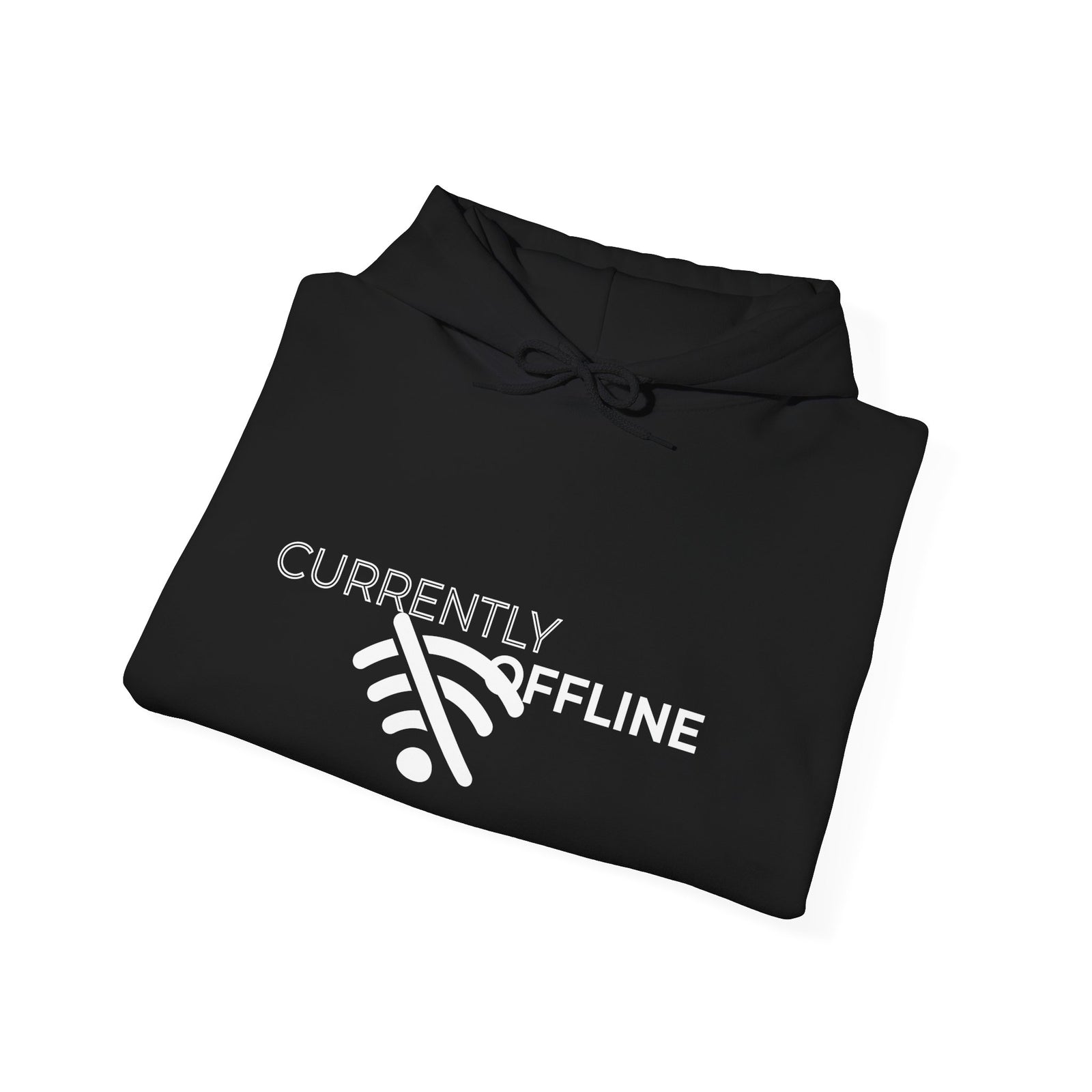 Currently Offline Unisex Heavy Blend Hoodie, Cozy Sweatshirt Gift, Casual Loungewear, Relaxed Fashion, Streetwear, Relaxation Apparel