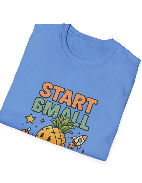 Load image into Gallery viewer, Cute Pineapple Motivational Unisex T-Shirt, Fun Graphic Tee, Inspirational Shirt, Gift for Dreamers, Casual Wear
