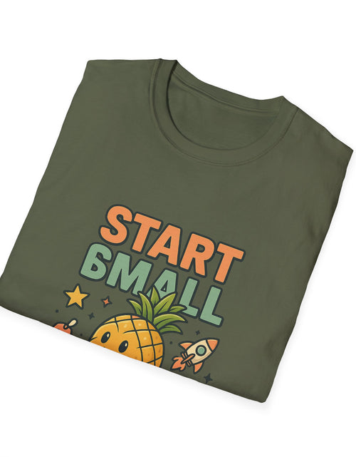Load image into Gallery viewer, Cute Pineapple Motivational Unisex T-Shirt, Fun Graphic Tee, Inspirational Shirt, Gift for Dreamers, Casual Wear
