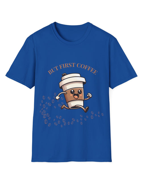 Load image into Gallery viewer, Funny Coffee Lover T-Shirt, Unisex Graphic Tee for Coffee Enthusiasts, Great Gift for Birthdays, Holidays, or Just Because
