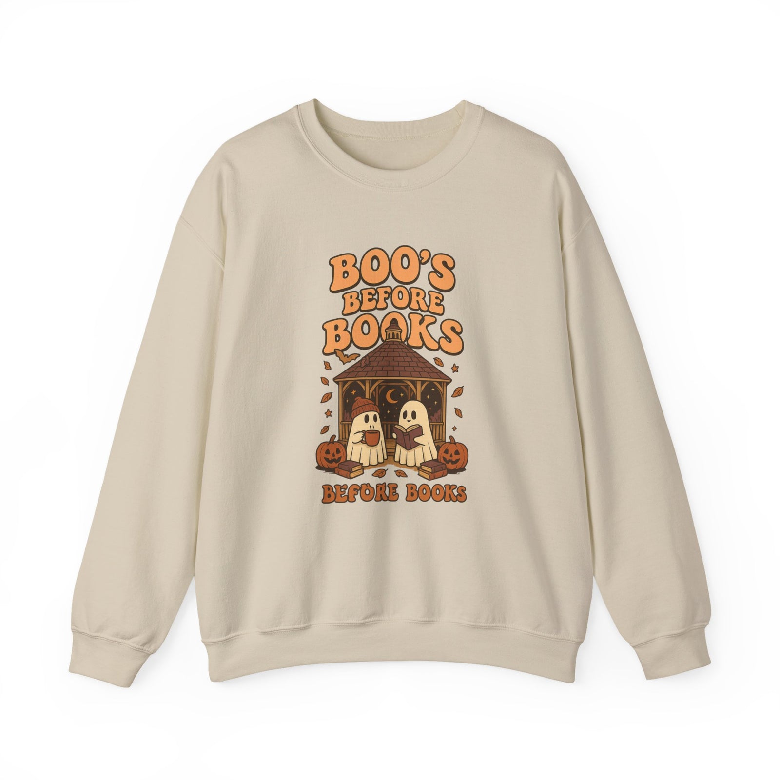 Boo's Before Books Sweatshirt | Cozy Fall Crewneck for Book Lovers, Halloween Gift, Unisex Sweatshirt, Casual Fall Style, Reading [...]
