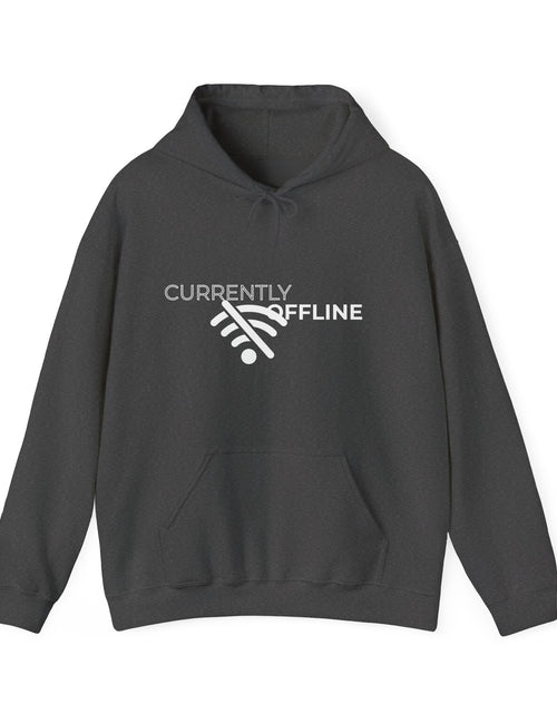 Load image into Gallery viewer, Currently Offline Unisex Heavy Blend Hoodie, Cozy Sweatshirt Gift, Casual Loungewear, Relaxed Fashion, Streetwear, Relaxation Apparel

