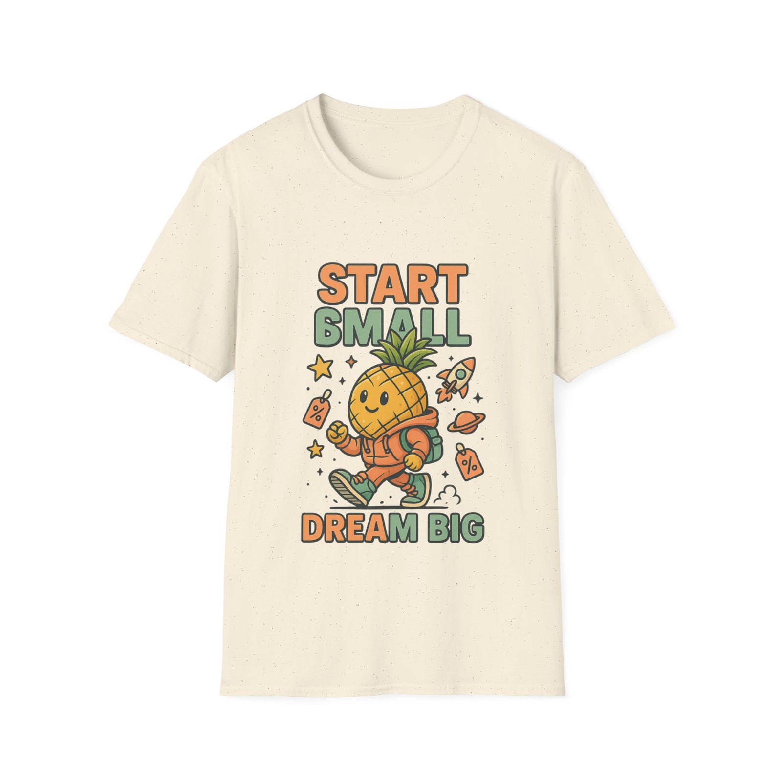 Cute Pineapple Motivational Unisex T-Shirt, Fun Graphic Tee, Inspirational Shirt, Gift for Dreamers, Casual Wear