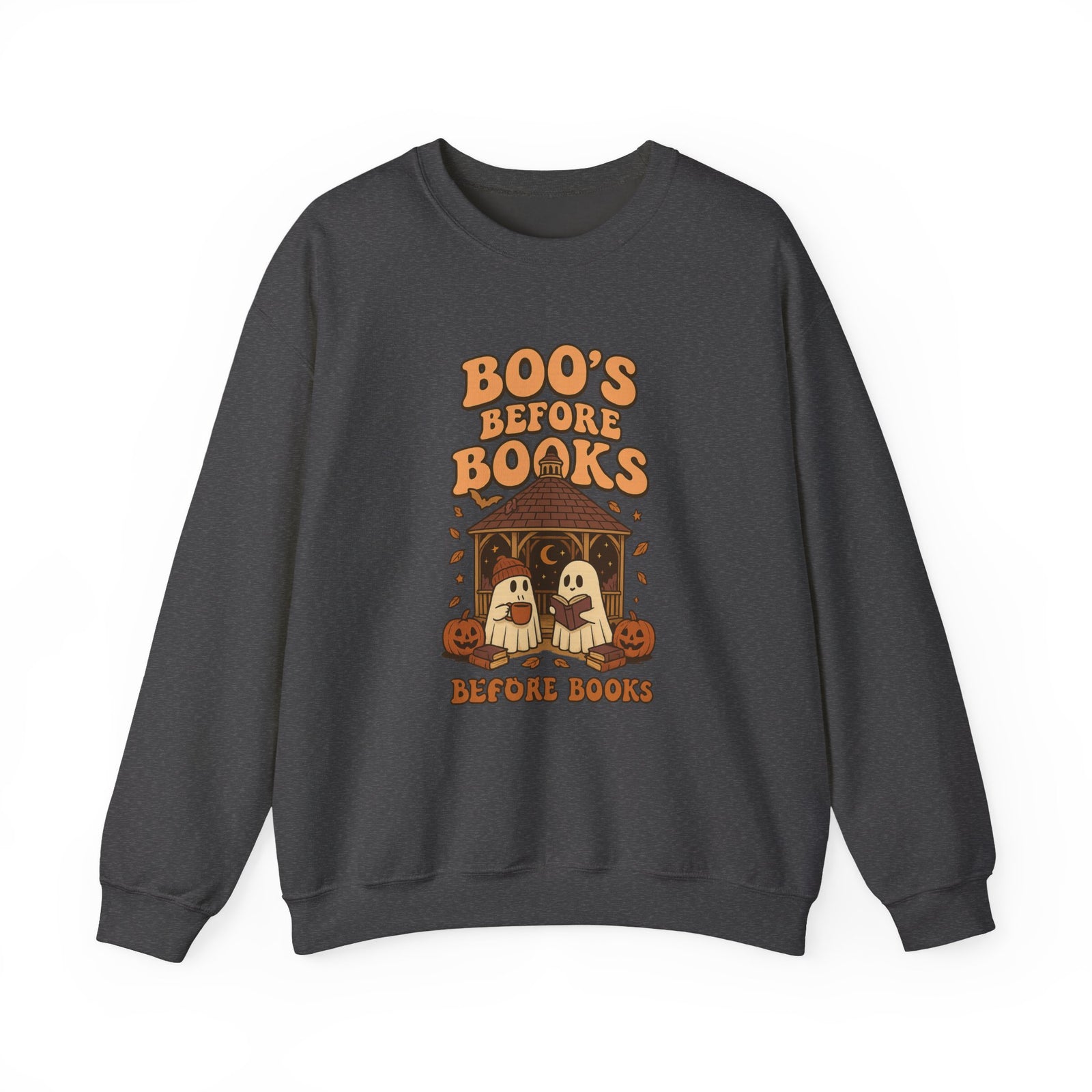 Boo's Before Books Sweatshirt | Cozy Fall Crewneck for Book Lovers, Halloween Gift, Unisex Sweatshirt, Casual Fall Style, Reading [...]