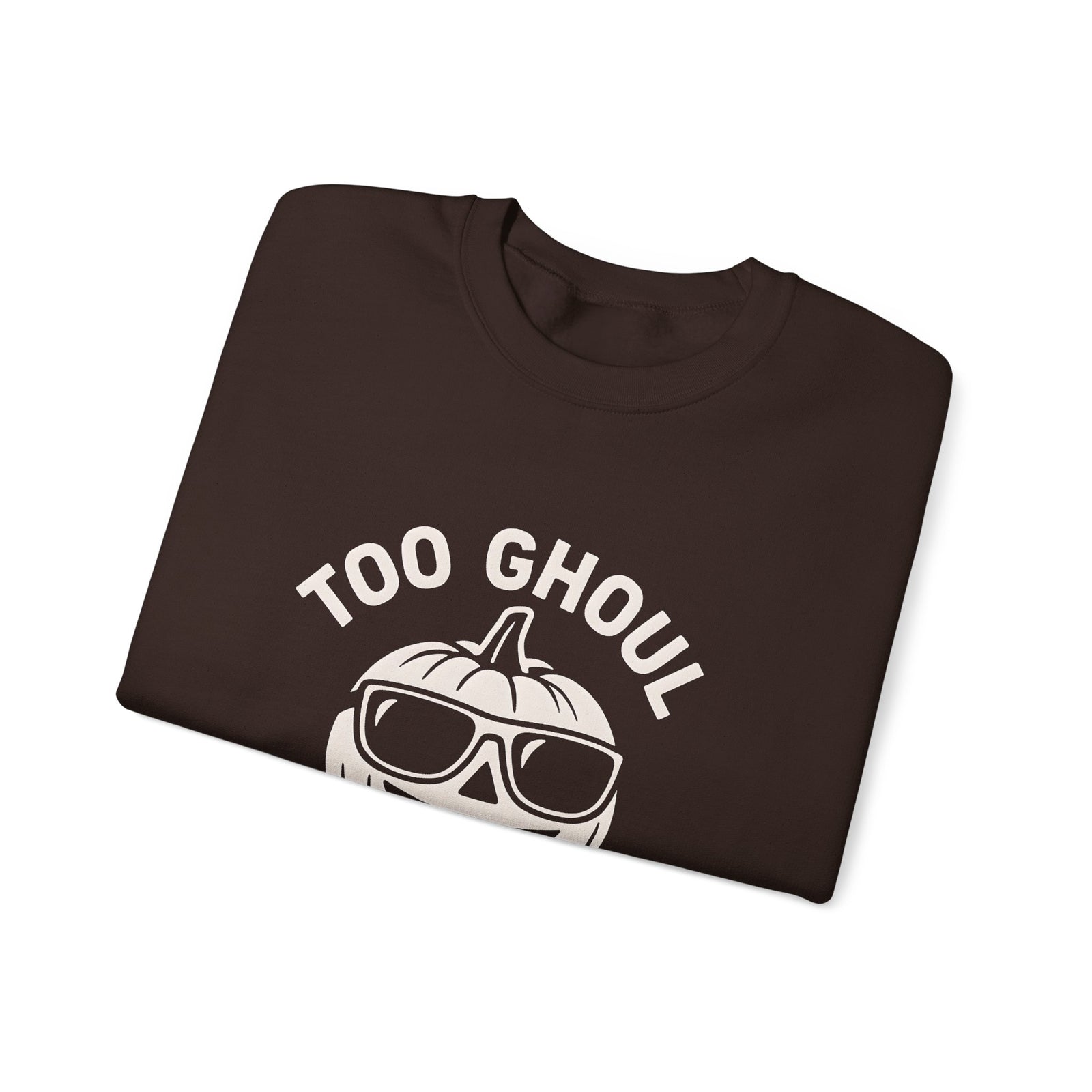 Halloween-Themed Crewneck Sweatshirt, Spooky Sweatshirt, Comfortable Fall Apparel, Gifts for Students, Unisex Halloween Clothing