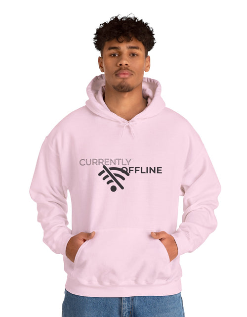 Load image into Gallery viewer, Currently Offline Unisex Heavy Blend Hoodie, Cozy Sweatshirt Gift, Casual Loungewear, Relaxed Fashion, Streetwear, Relaxation Apparel
