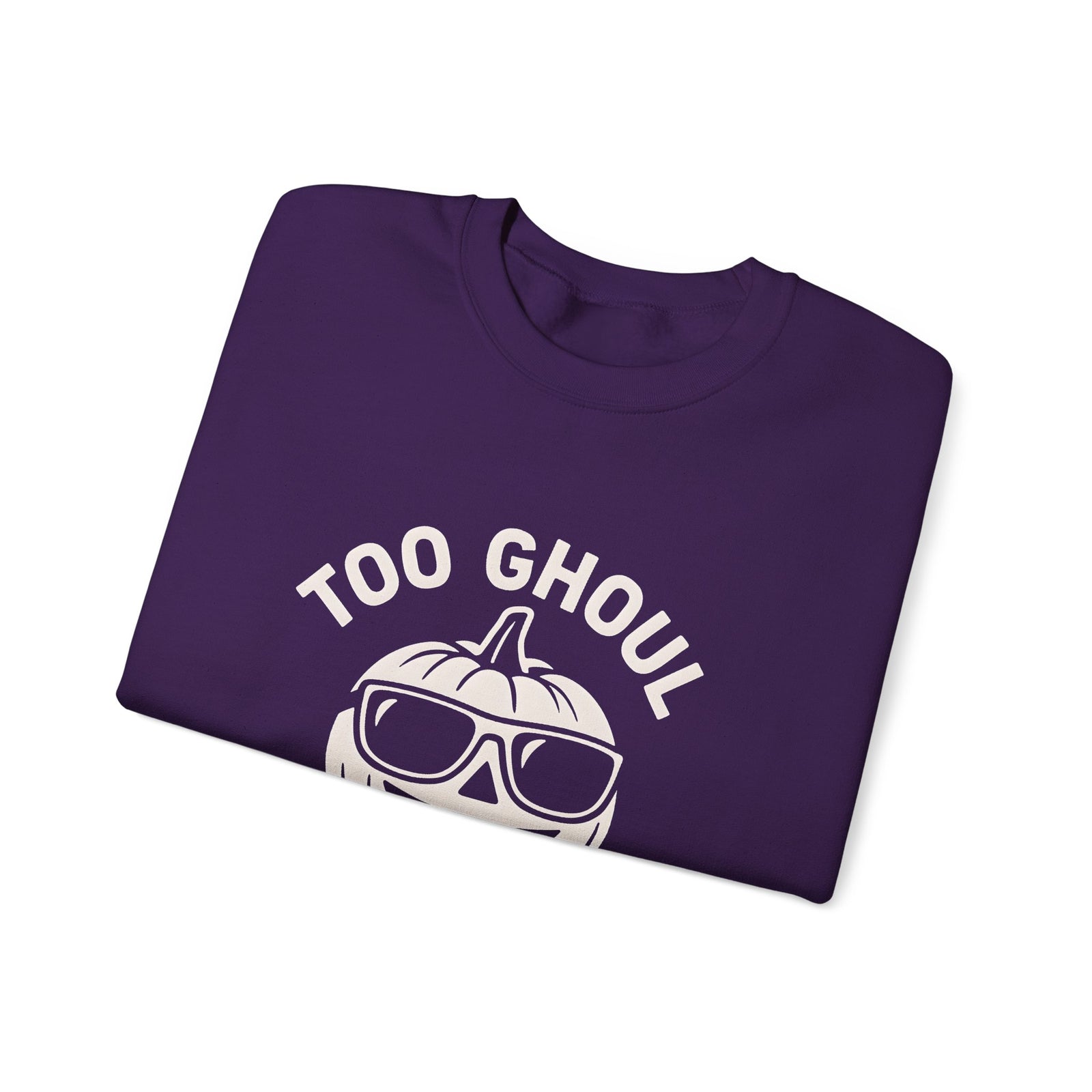 Halloween-Themed Crewneck Sweatshirt, Spooky Sweatshirt, Comfortable Fall Apparel, Gifts for Students, Unisex Halloween Clothing