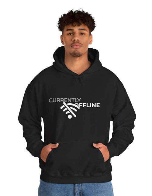 Load image into Gallery viewer, Currently Offline Unisex Heavy Blend Hoodie, Cozy Sweatshirt Gift, Casual Loungewear, Relaxed Fashion, Streetwear, Relaxation Apparel
