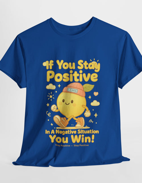 Load image into Gallery viewer, Positive Vibes Tee, Uplifting Graphic T-Shirt, Motivational Apparel, Gift for Friends, Casual Wear, Unisex Fashion
