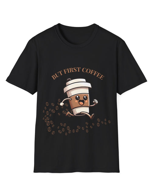 Load image into Gallery viewer, Funny Coffee Lover T-Shirt, Unisex Graphic Tee for Coffee Enthusiasts, Great Gift for Birthdays, Holidays, or Just Because
