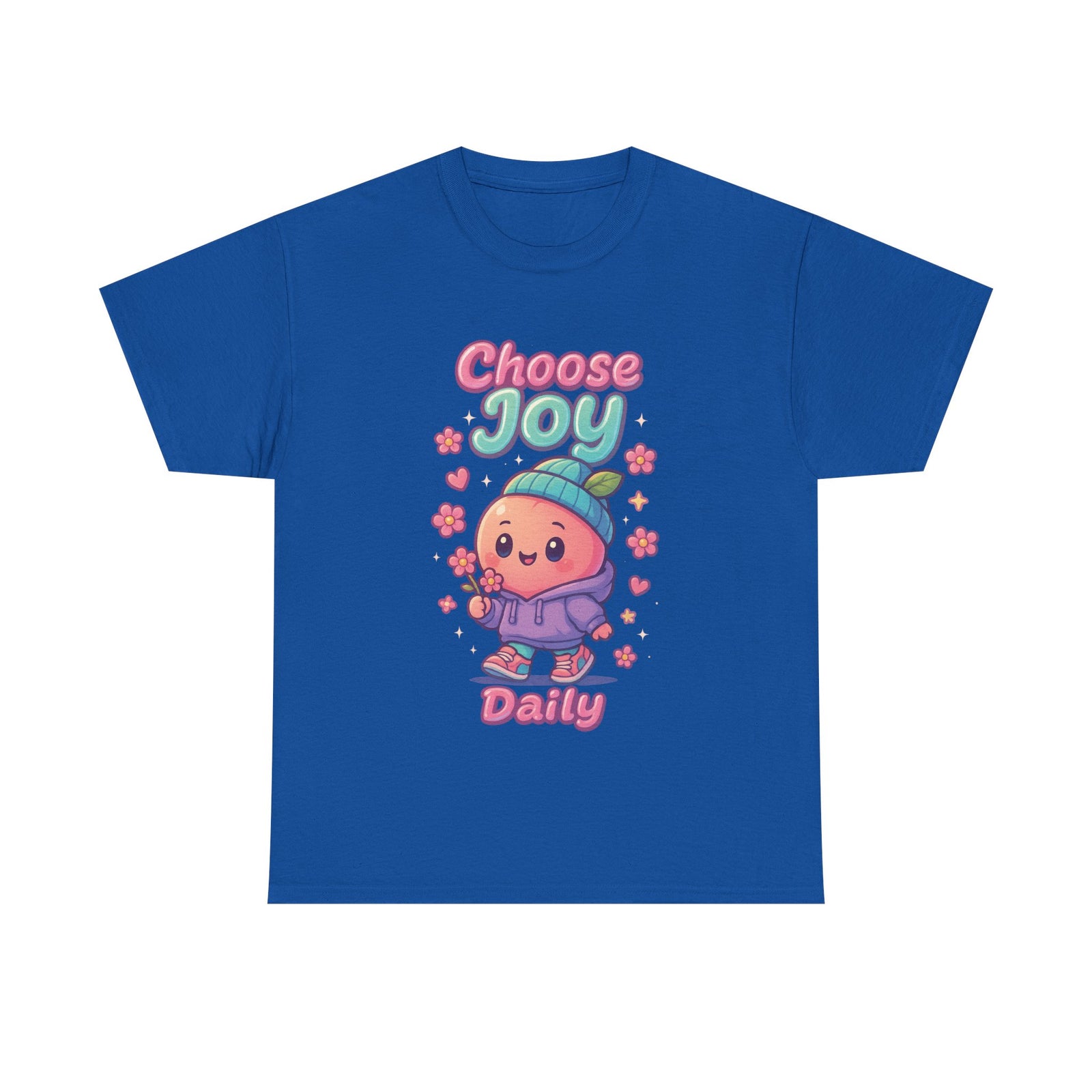 Cute 'Choose Joy Daily' Unisex Tee, Happy Shirt, Gift for Friends, Positive Vibes, Everyday Wear, Cheerful Apparel