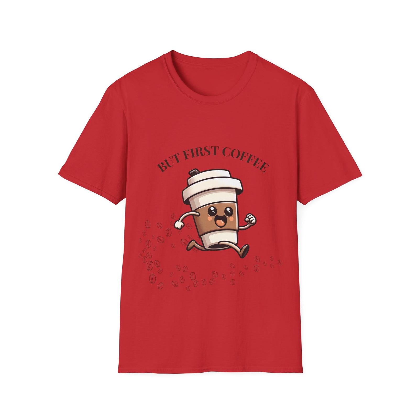 Funny Coffee Lover T-Shirt, Unisex Graphic Tee for Coffee Enthusiasts, Great Gift for Birthdays, Holidays, or Just Because