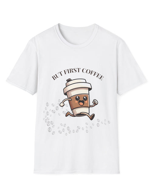 Load image into Gallery viewer, Funny Coffee Lover T-Shirt, Unisex Graphic Tee for Coffee Enthusiasts, Great Gift for Birthdays, Holidays, or Just Because

