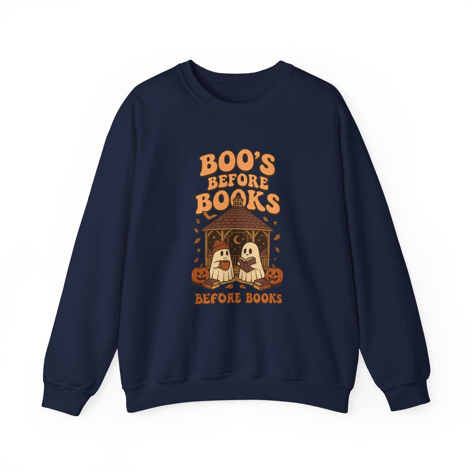 Boo's Before Books Sweatshirt | Cozy Fall Crewneck for Book Lovers, Halloween Gift, Unisex Sweatshirt, Casual Fall Style, Reading [...]