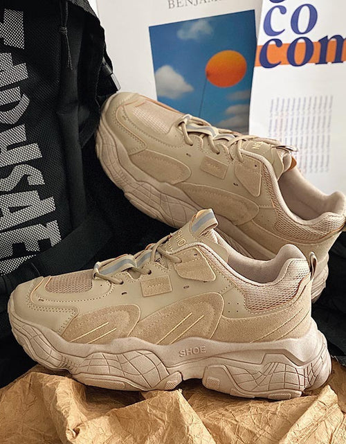 Load image into Gallery viewer, Mesh Sneakers, Low-Top Casual Daddy Shoes, Breathable
