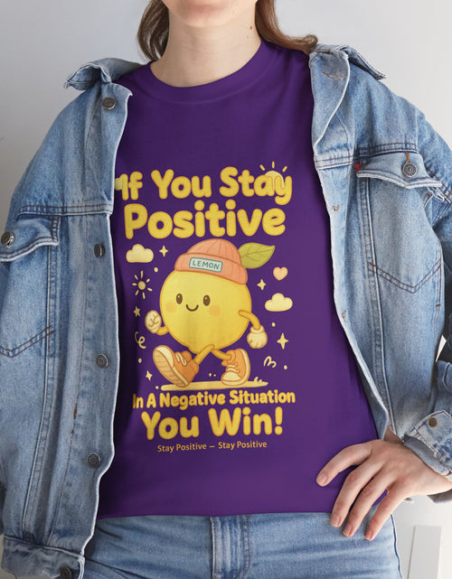 Load image into Gallery viewer, Positive Vibes Tee, Uplifting Graphic T-Shirt, Motivational Apparel, Gift for Friends, Casual Wear, Unisex Fashion
