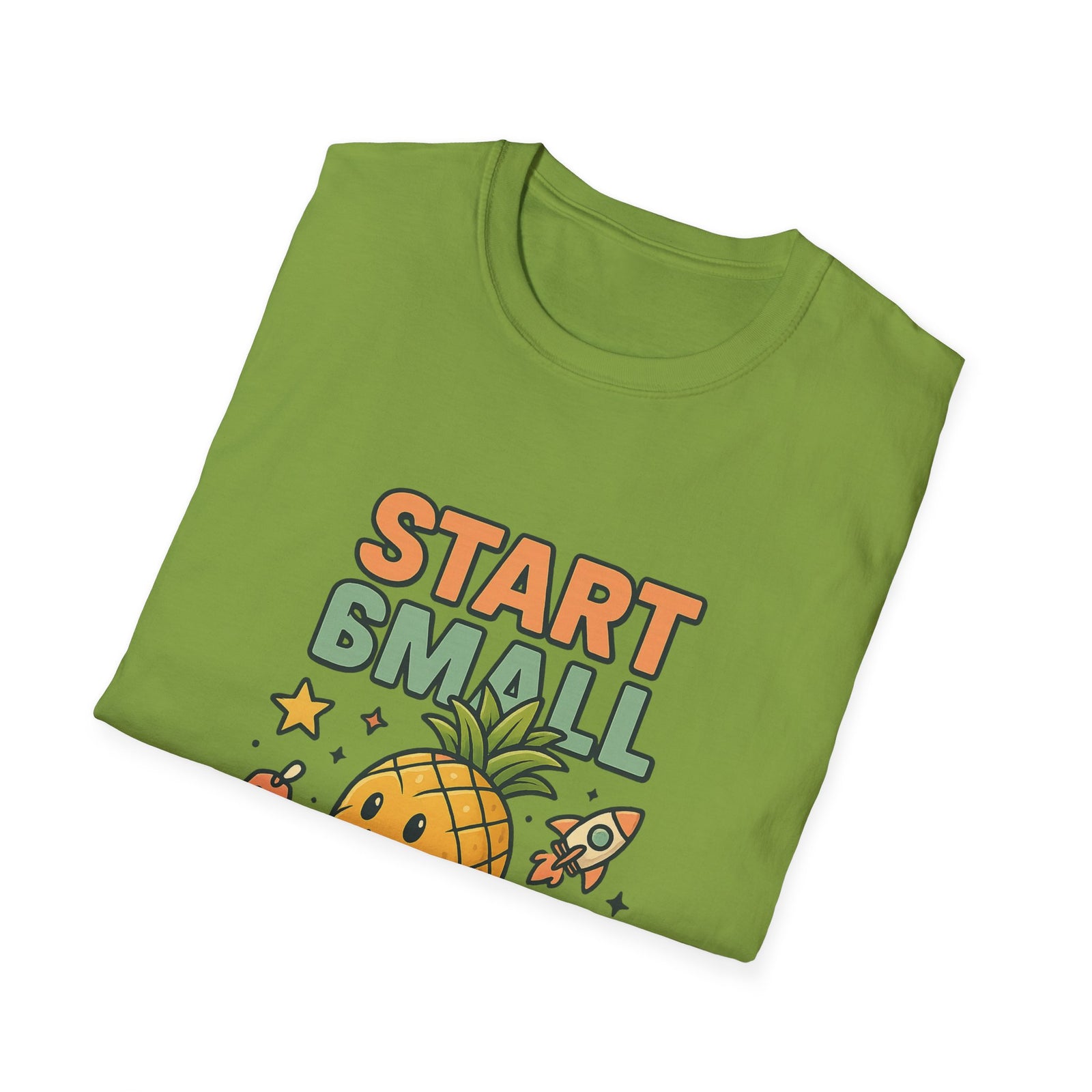 Cute Pineapple Motivational Unisex T-Shirt, Fun Graphic Tee, Inspirational Shirt, Gift for Dreamers, Casual Wear