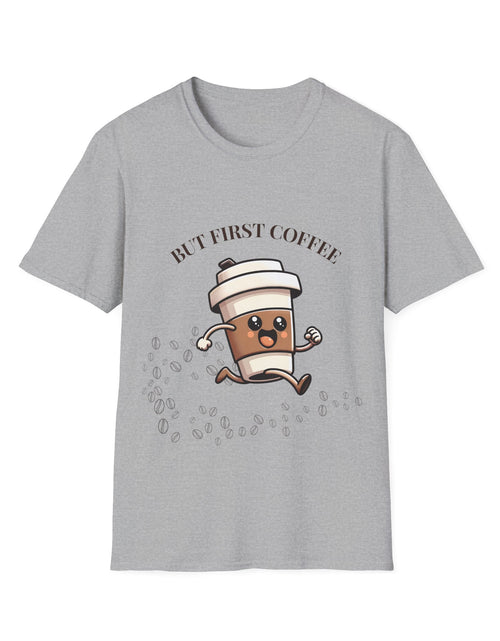 Load image into Gallery viewer, Funny Coffee Lover T-Shirt, Unisex Graphic Tee for Coffee Enthusiasts, Great Gift for Birthdays, Holidays, or Just Because
