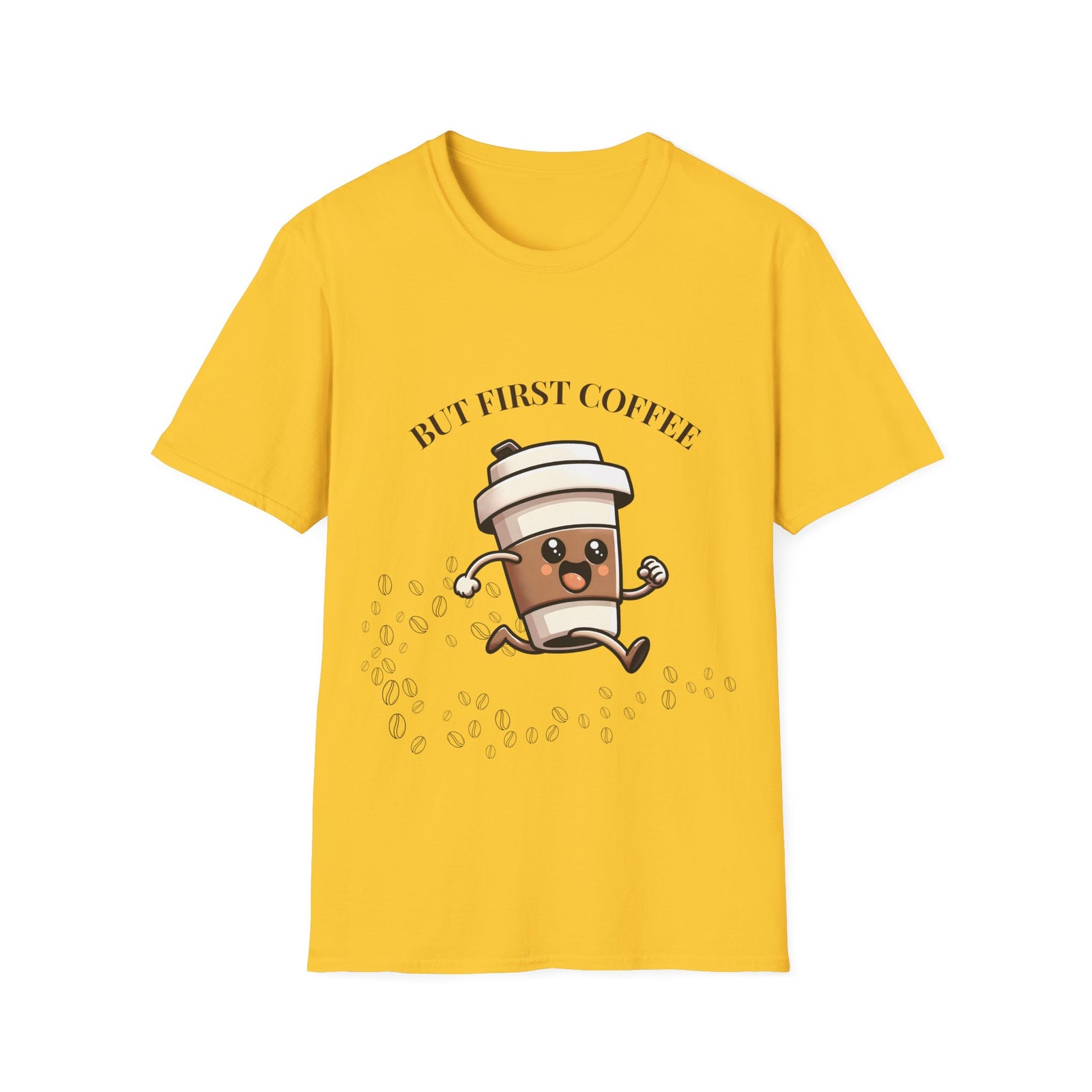 Funny Coffee Lover T-Shirt, Unisex Graphic Tee for Coffee Enthusiasts, Great Gift for Birthdays, Holidays, or Just Because