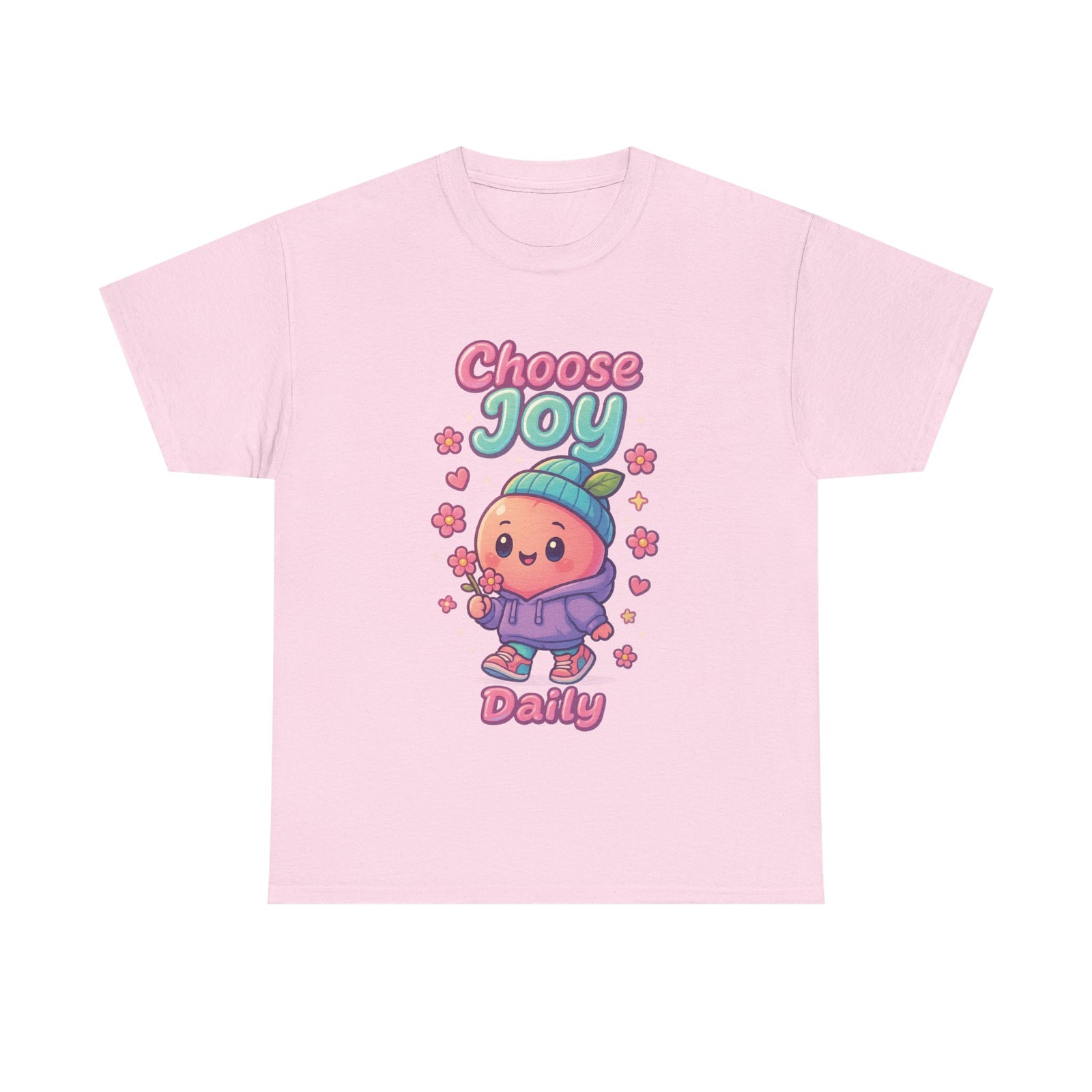 Cute 'Choose Joy Daily' Unisex Tee, Happy Shirt, Gift for Friends, Positive Vibes, Everyday Wear, Cheerful Apparel