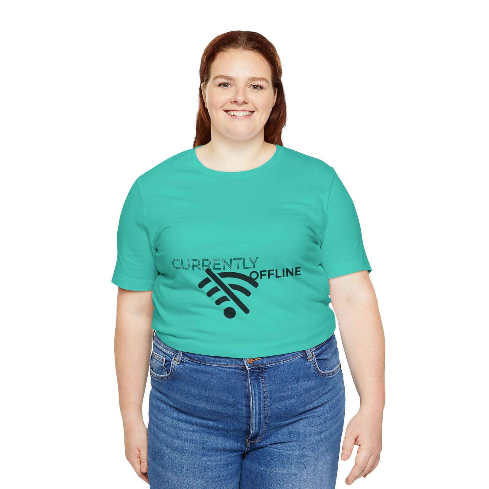 Currently Offline Unisex Tee, Casual Shirt, Comfortable T-Shirt, Tech Humor Clothing, Gift for Gamers, Relaxed Fit Apparel