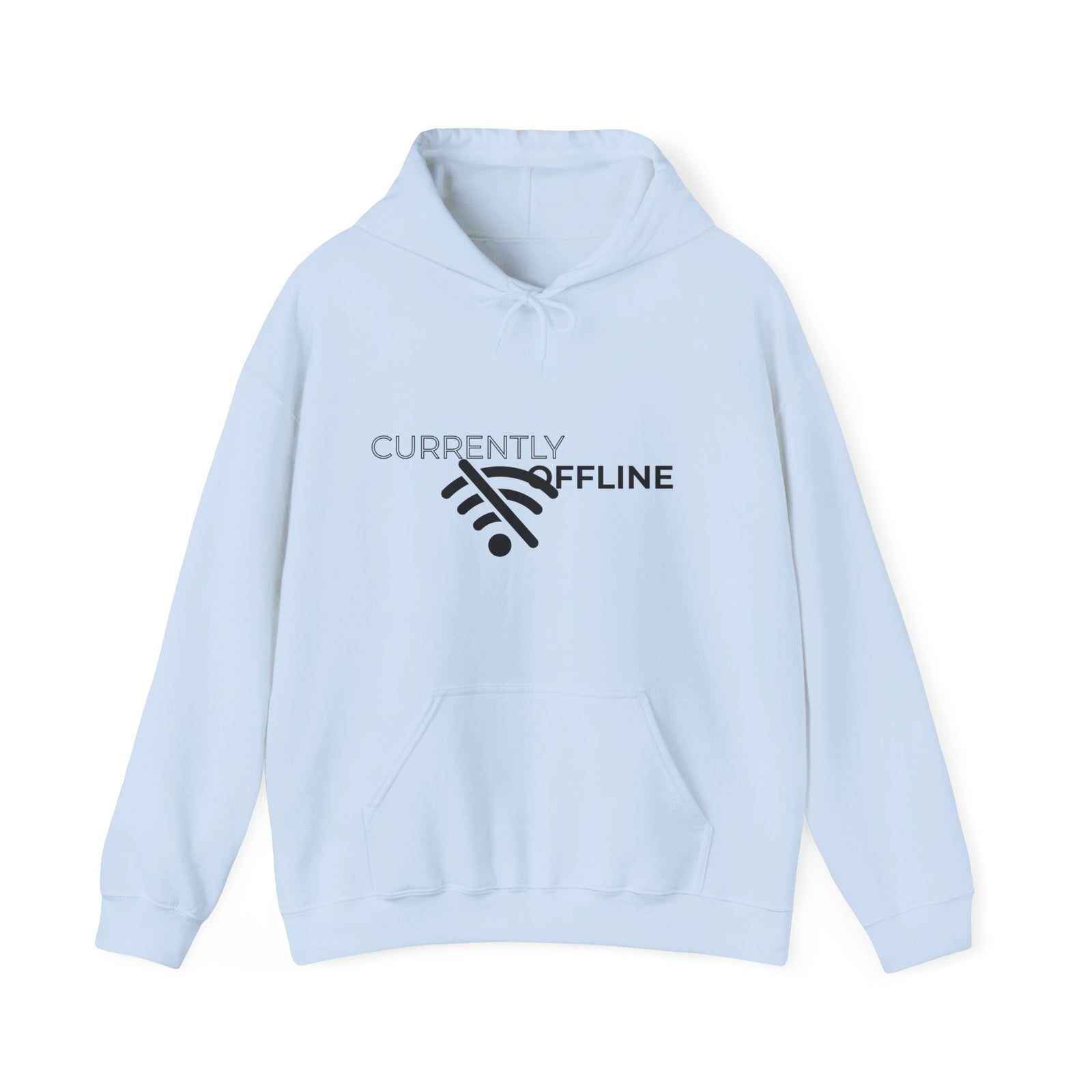 Currently Offline Unisex Heavy Blend Hoodie, Cozy Sweatshirt Gift, Casual Loungewear, Relaxed Fashion, Streetwear, Relaxation Apparel
