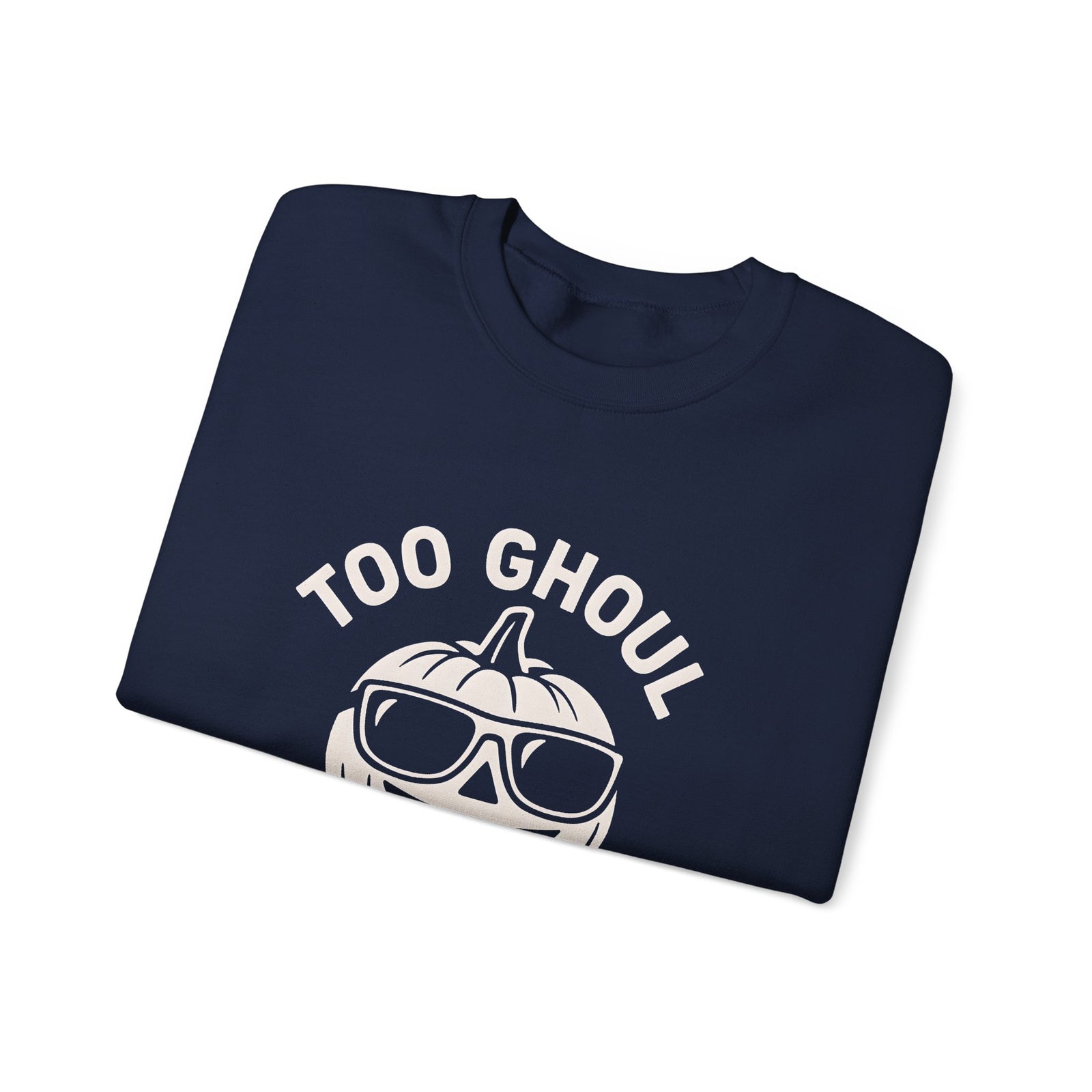 Halloween-Themed Crewneck Sweatshirt, Spooky Sweatshirt, Comfortable Fall Apparel, Gifts for Students, Unisex Halloween Clothing