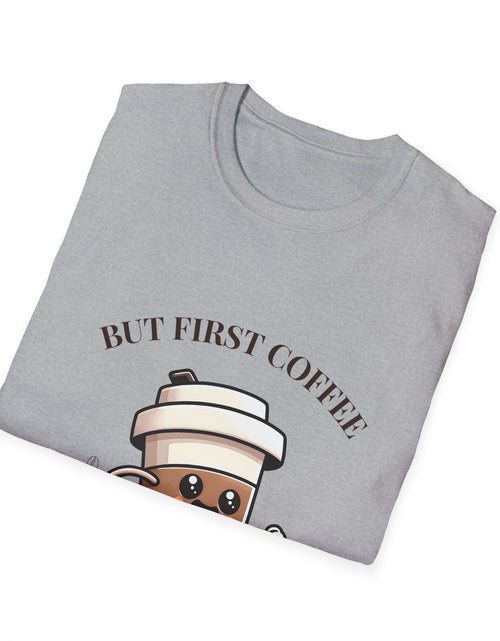 Load image into Gallery viewer, Funny Coffee Lover T-Shirt, Unisex Graphic Tee for Coffee Enthusiasts, Great Gift for Birthdays, Holidays, or Just Because
