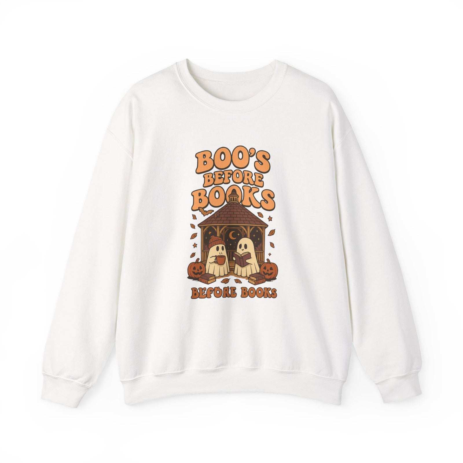 Boo's Before Books Sweatshirt | Cozy Fall Crewneck for Book Lovers, Halloween Gift, Unisex Sweatshirt, Casual Fall Style, Reading [...]