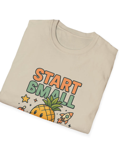 Load image into Gallery viewer, Cute Pineapple Motivational Unisex T-Shirt, Fun Graphic Tee, Inspirational Shirt, Gift for Dreamers, Casual Wear
