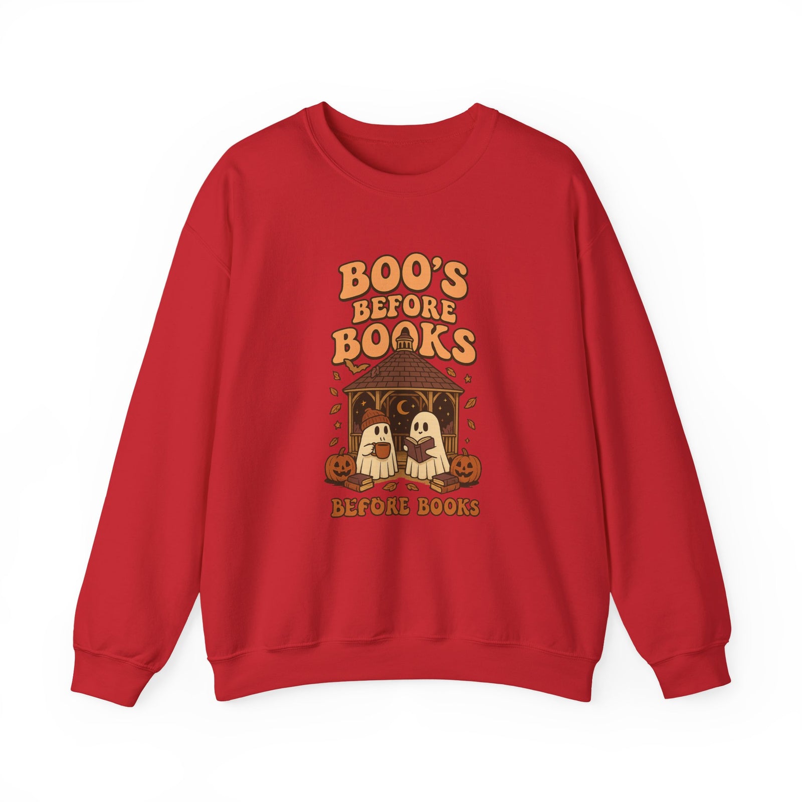 Boo's Before Books Sweatshirt | Cozy Fall Crewneck for Book Lovers, Halloween Gift, Unisex Sweatshirt, Casual Fall Style, Reading [...]