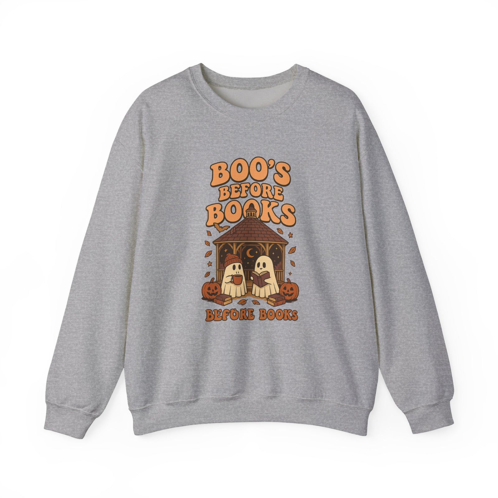 Boo's Before Books Sweatshirt | Cozy Fall Crewneck for Book Lovers, Halloween Gift, Unisex Sweatshirt, Casual Fall Style, Reading [...]