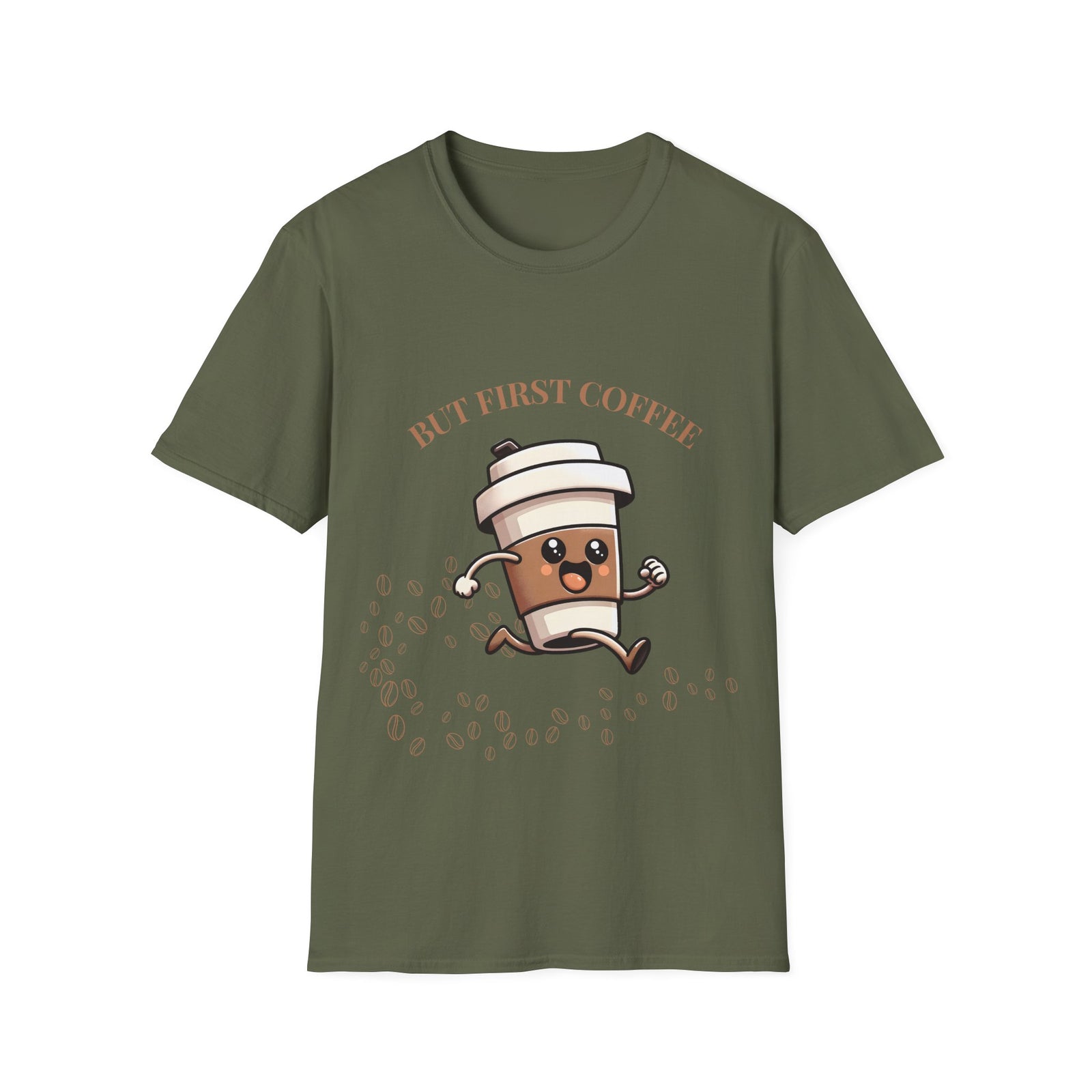 Funny Coffee Lover T-Shirt, Unisex Graphic Tee for Coffee Enthusiasts, Great Gift for Birthdays, Holidays, or Just Because