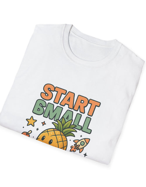 Load image into Gallery viewer, Cute Pineapple Motivational Unisex T-Shirt, Fun Graphic Tee, Inspirational Shirt, Gift for Dreamers, Casual Wear

