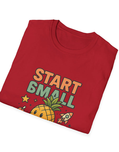 Load image into Gallery viewer, Cute Pineapple Motivational Unisex T-Shirt, Fun Graphic Tee, Inspirational Shirt, Gift for Dreamers, Casual Wear
