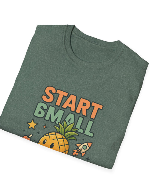 Load image into Gallery viewer, Cute Pineapple Motivational Unisex T-Shirt, Fun Graphic Tee, Inspirational Shirt, Gift for Dreamers, Casual Wear
