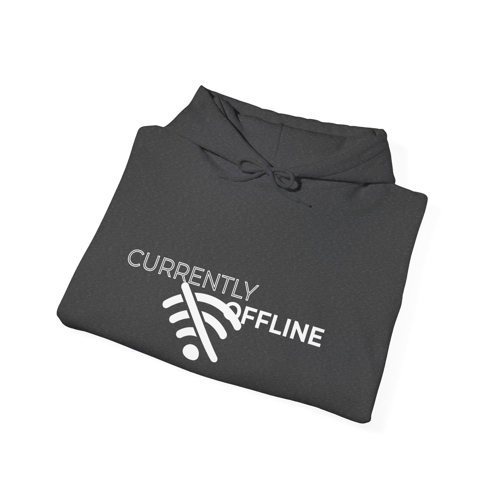Currently Offline Unisex Heavy Blend Hoodie, Cozy Sweatshirt Gift, Casual Loungewear, Relaxed Fashion, Streetwear, Relaxation Apparel