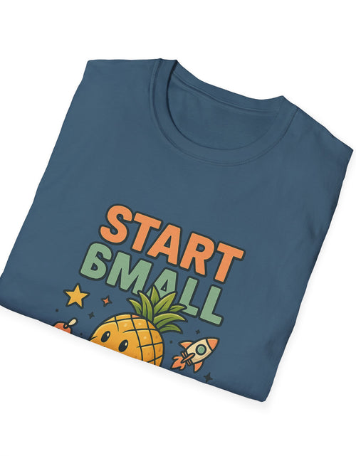 Load image into Gallery viewer, Cute Pineapple Motivational Unisex T-Shirt, Fun Graphic Tee, Inspirational Shirt, Gift for Dreamers, Casual Wear
