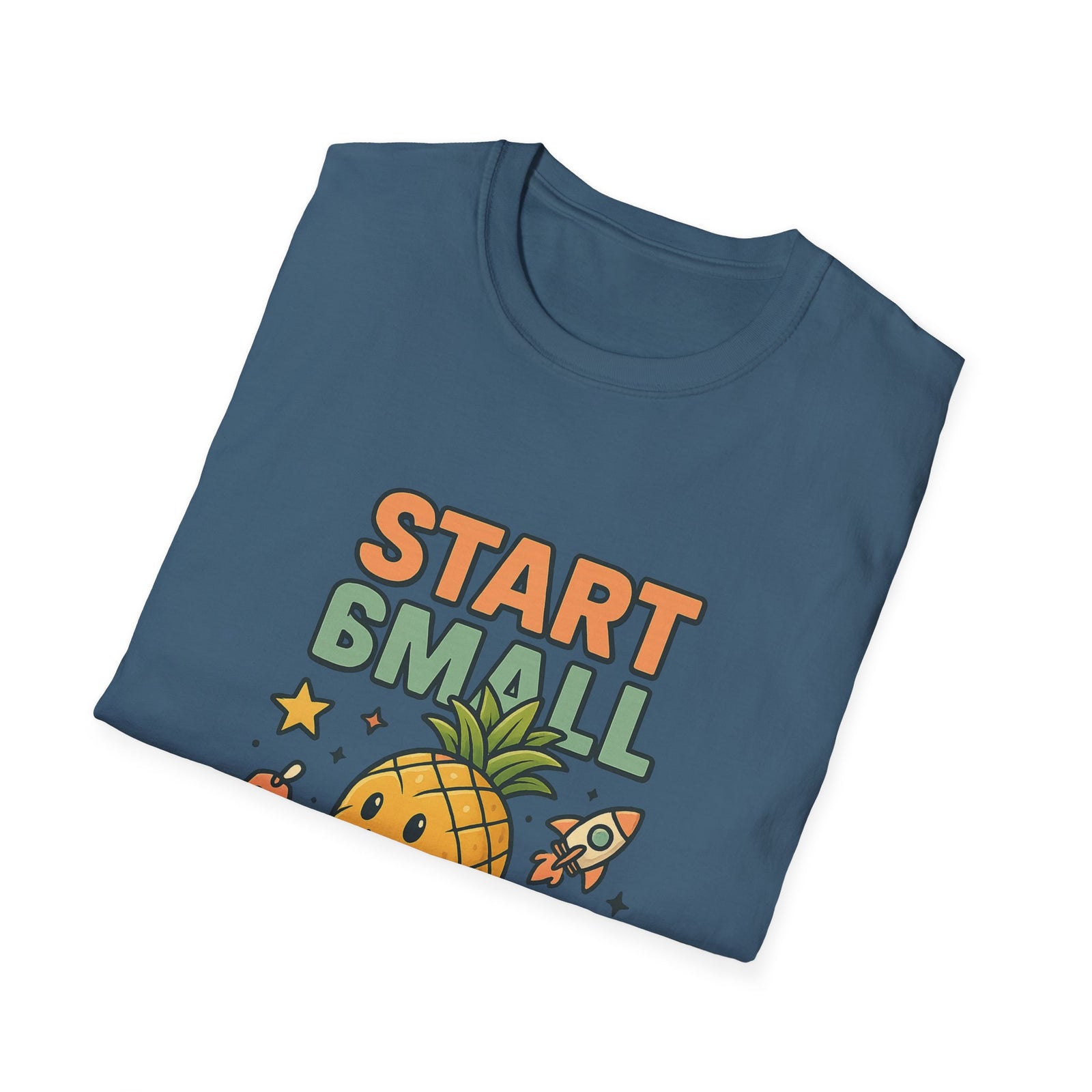 Cute Pineapple Motivational Unisex T-Shirt, Fun Graphic Tee, Inspirational Shirt, Gift for Dreamers, Casual Wear