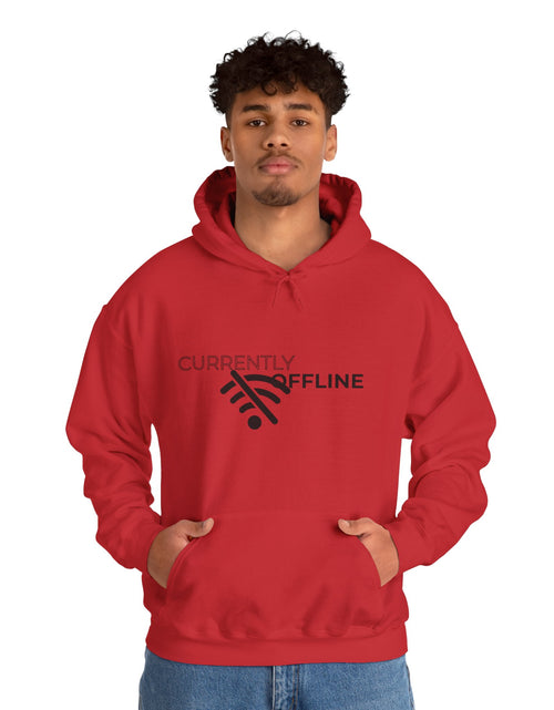 Load image into Gallery viewer, Currently Offline Unisex Heavy Blend Hoodie, Cozy Sweatshirt Gift, Casual Loungewear, Relaxed Fashion, Streetwear, Relaxation Apparel

