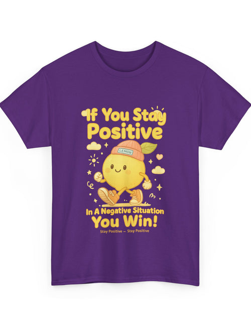 Load image into Gallery viewer, Positive Vibes Tee, Uplifting Graphic T-Shirt, Motivational Apparel, Gift for Friends, Casual Wear, Unisex Fashion
