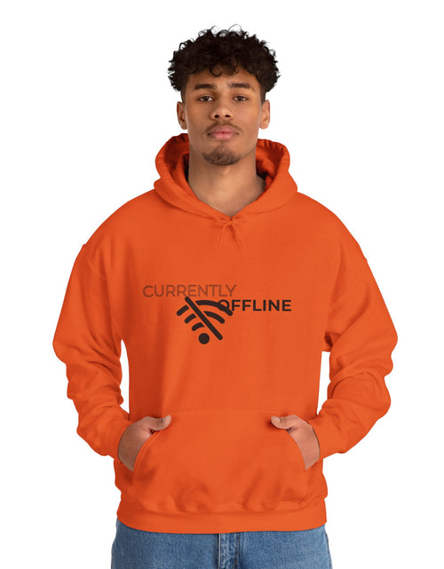 Load image into Gallery viewer, Currently Offline Unisex Heavy Blend Hoodie, Cozy Sweatshirt Gift, Casual Loungewear, Relaxed Fashion, Streetwear, Relaxation Apparel
