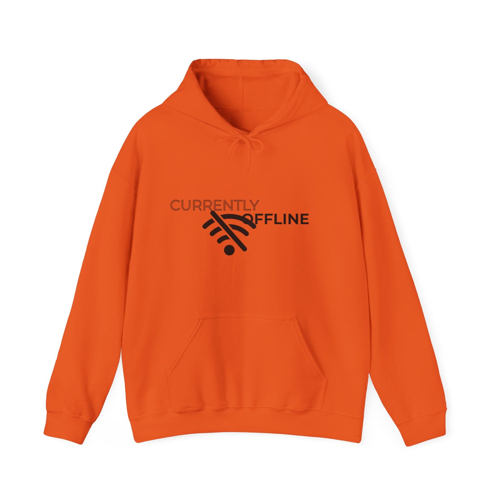 Currently Offline Unisex Heavy Blend Hoodie, Cozy Sweatshirt Gift, Casual Loungewear, Relaxed Fashion, Streetwear, Relaxation Apparel