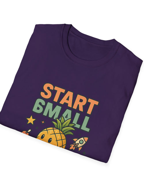 Load image into Gallery viewer, Cute Pineapple Motivational Unisex T-Shirt, Fun Graphic Tee, Inspirational Shirt, Gift for Dreamers, Casual Wear
