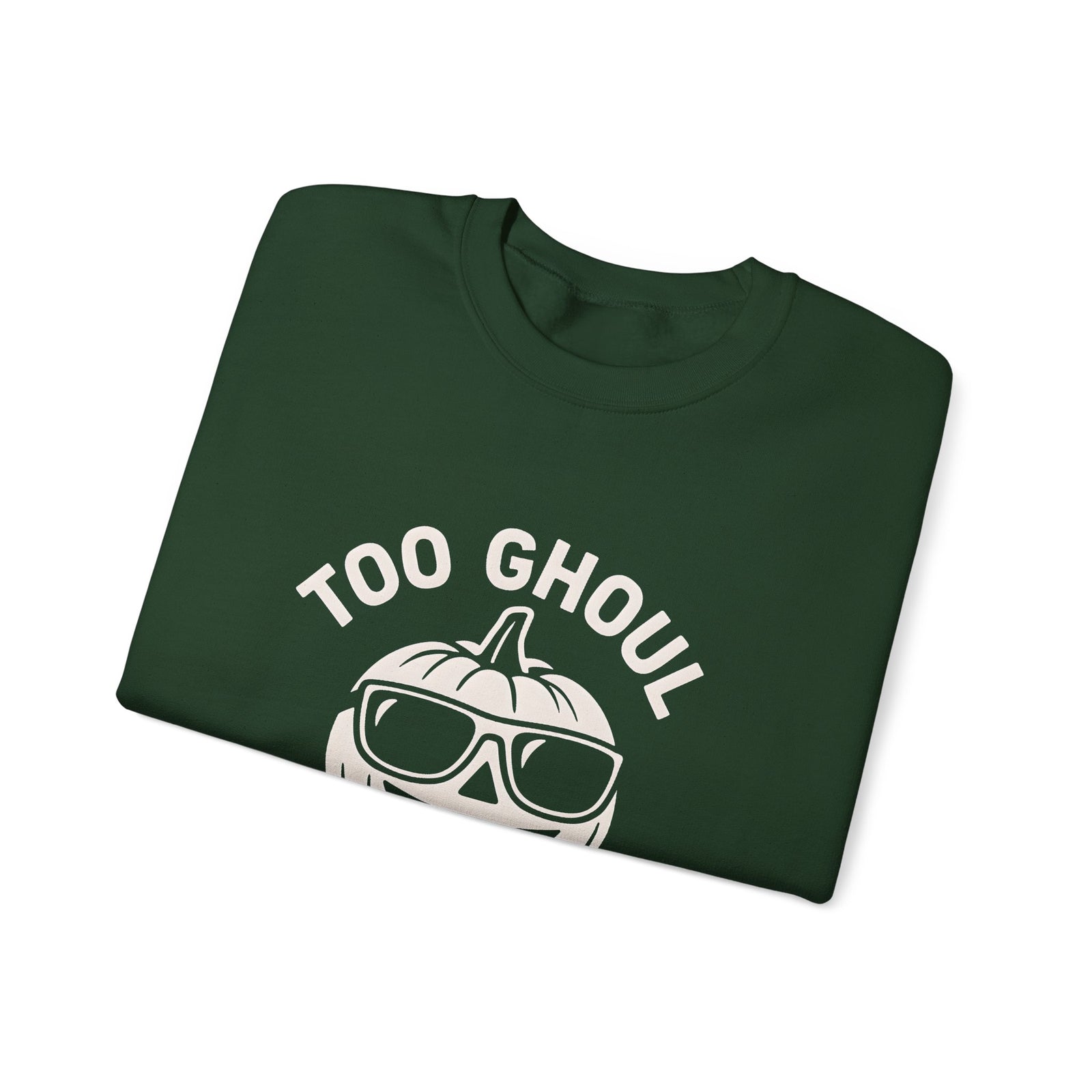 Halloween-Themed Crewneck Sweatshirt, Spooky Sweatshirt, Comfortable Fall Apparel, Gifts for Students, Unisex Halloween Clothing