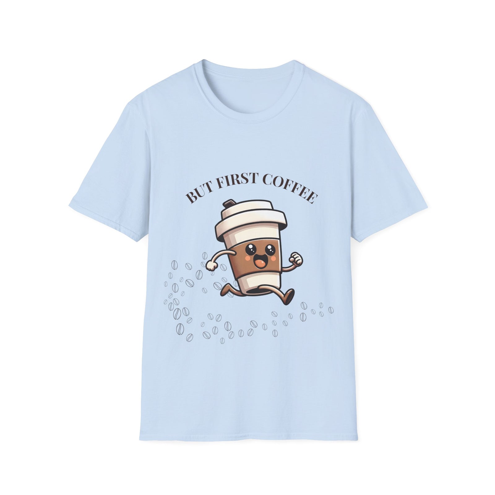 Funny Coffee Lover T-Shirt, Unisex Graphic Tee for Coffee Enthusiasts, Great Gift for Birthdays, Holidays, or Just Because