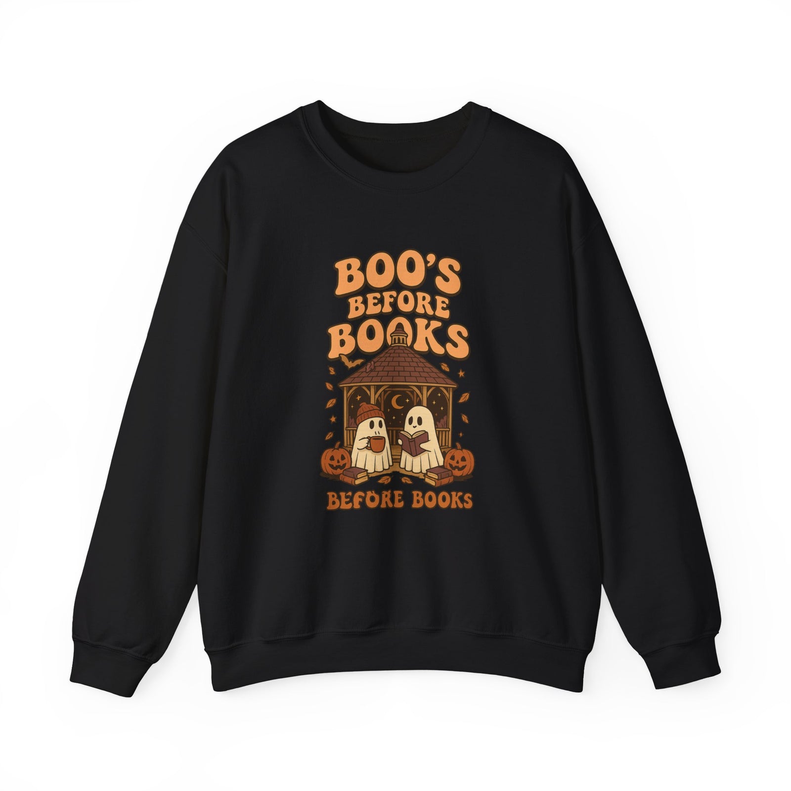 Boo's Before Books Sweatshirt | Cozy Fall Crewneck for Book Lovers, Halloween Gift, Unisex Sweatshirt, Casual Fall Style, Reading [...]