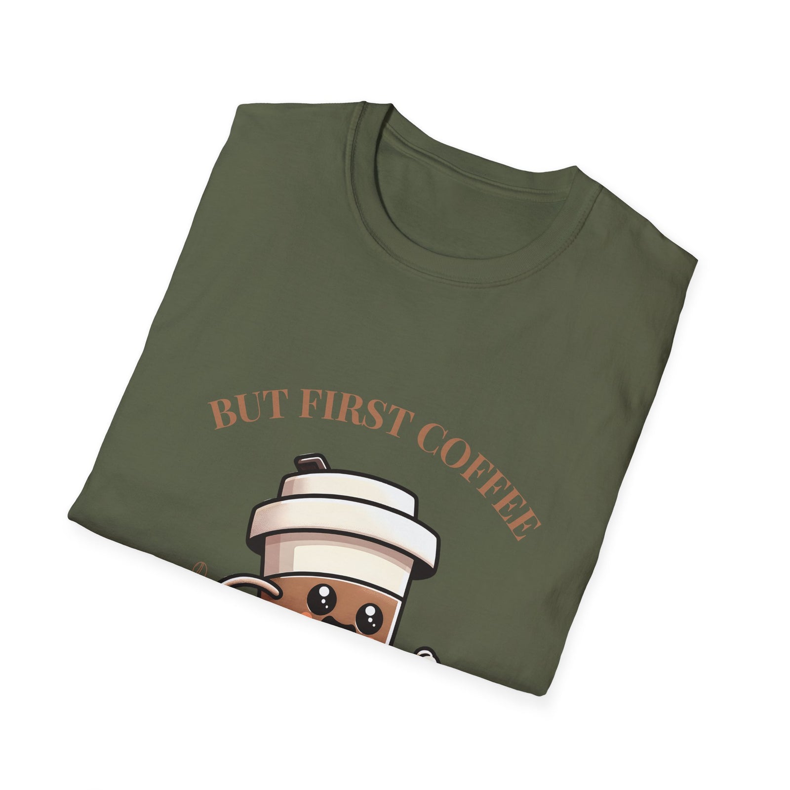 Funny Coffee Lover T-Shirt, Unisex Graphic Tee for Coffee Enthusiasts, Great Gift for Birthdays, Holidays, or Just Because