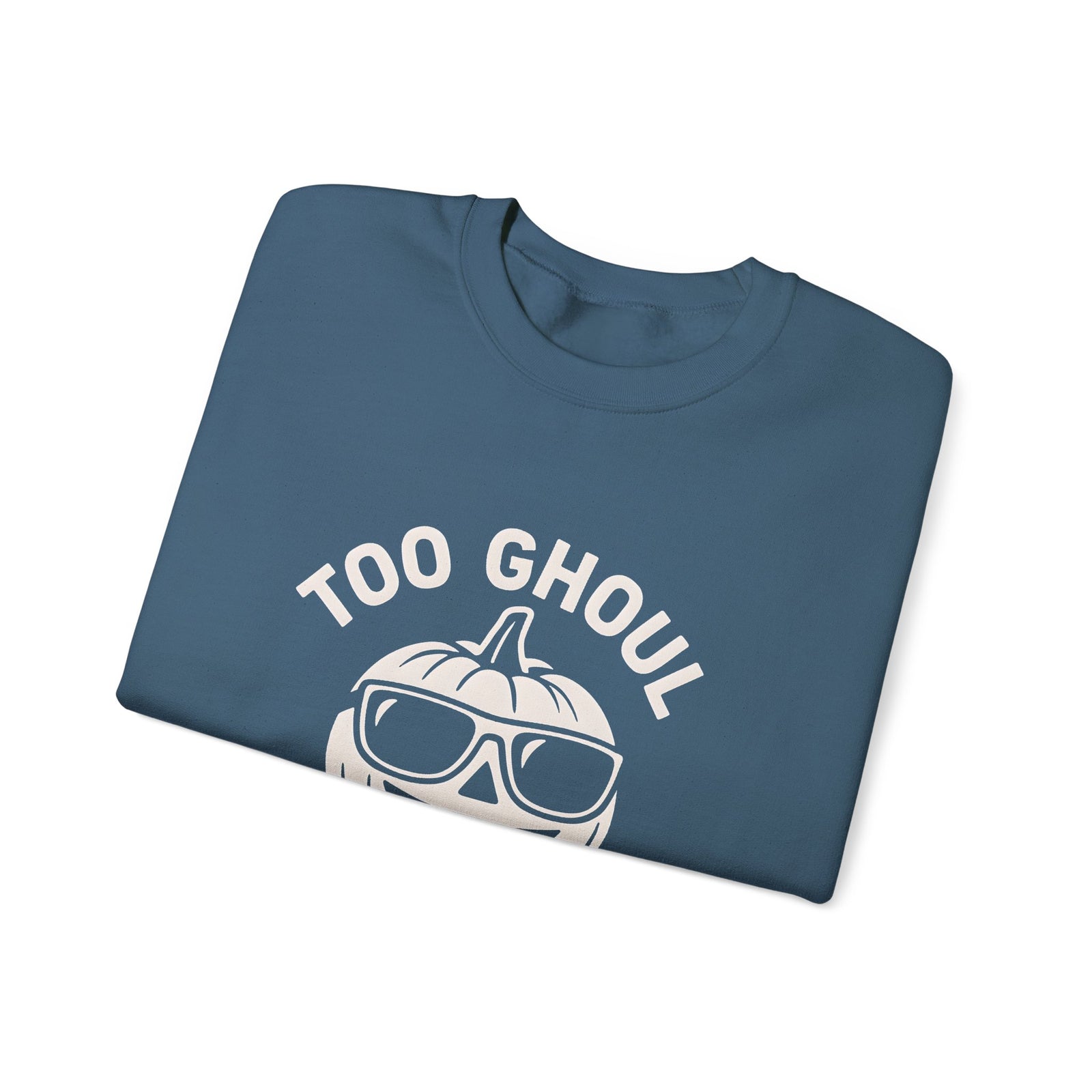 Halloween-Themed Crewneck Sweatshirt, Spooky Sweatshirt, Comfortable Fall Apparel, Gifts for Students, Unisex Halloween Clothing